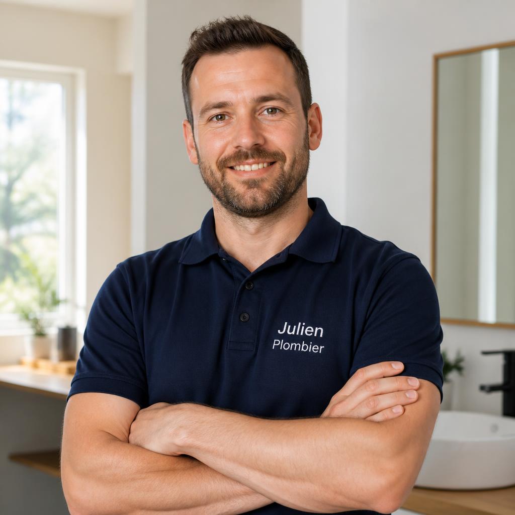 Julien, plombier-chauffagiste de DÉPANN'EXPRESS 77 en Seine-et-Marne